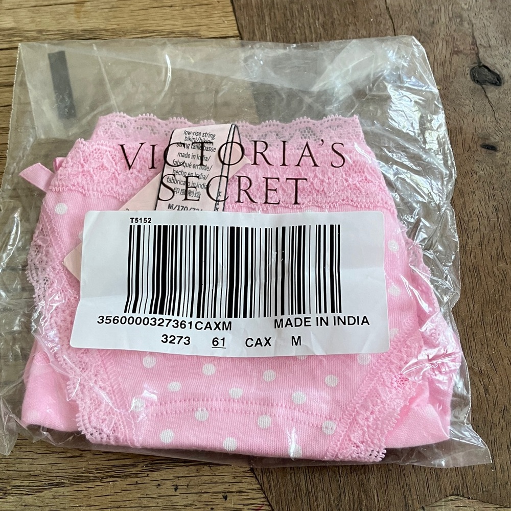 Victoria's Secret Pink Polka Dot Lace Bikini